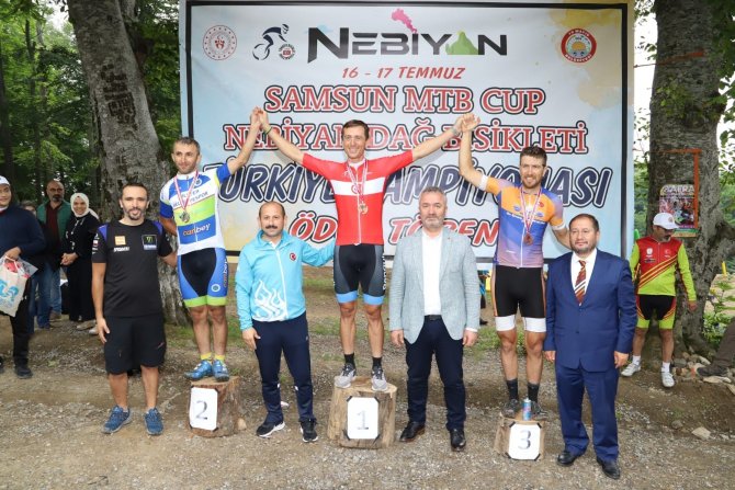 Türkiye Dağ Bisikleti Şampiyonası Nebiyan’da Yapıldı