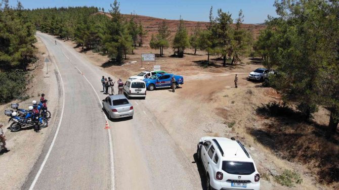 Kilis’te Ormanlık Alanlara Havadan Denetim
