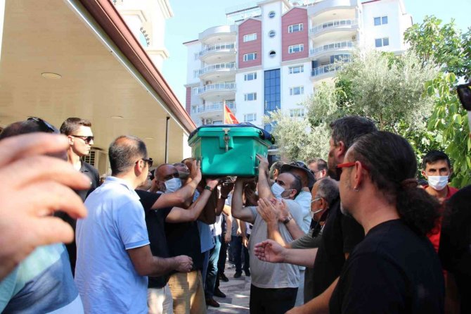 Evinde Ölü Bulunan Adü Personeli Son Yolculuğuna Uğurlandı