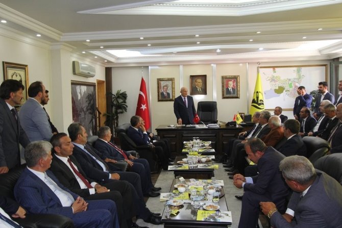 Mhp Genel Başkan Yardımcısı Durmaz Başkan Pekmezci’yi Ziyaret Etti