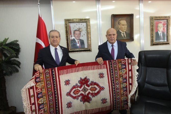 Mhp Genel Başkan Yardımcısı Durmaz Başkan Pekmezci’yi Ziyaret Etti