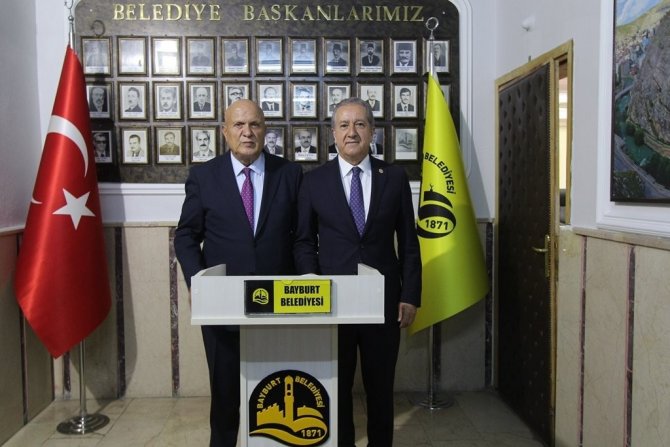 Mhp Genel Başkan Yardımcısı Durmaz Başkan Pekmezci’yi Ziyaret Etti