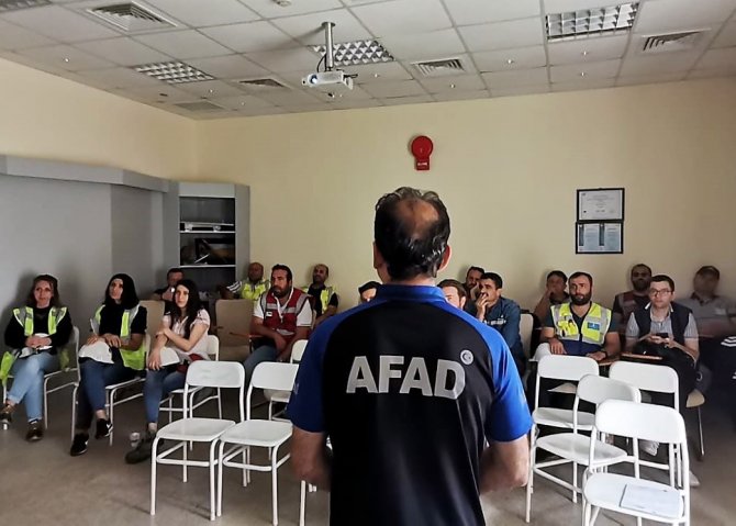 Afad’tan Doğalgaz Santralları İşletmesine Kbrn Eğitimi