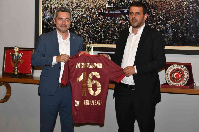 İ̇negölspor, Bursaspor’u Ziyaret Etti