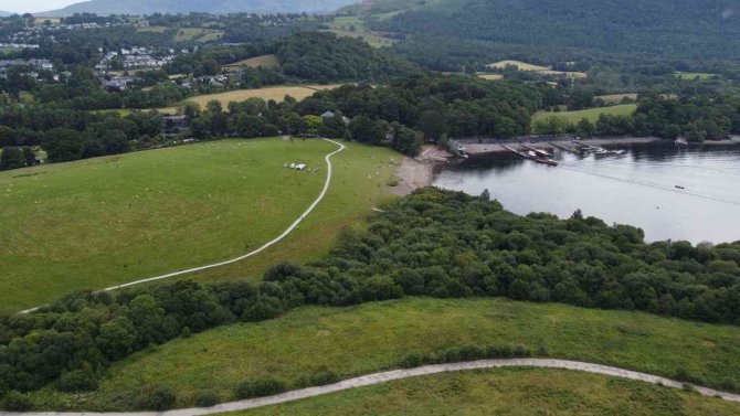 İ̇ngiltere’de Aşırı Sıcaklardan Bunalanların Adresi: Lake District Milli Parkı