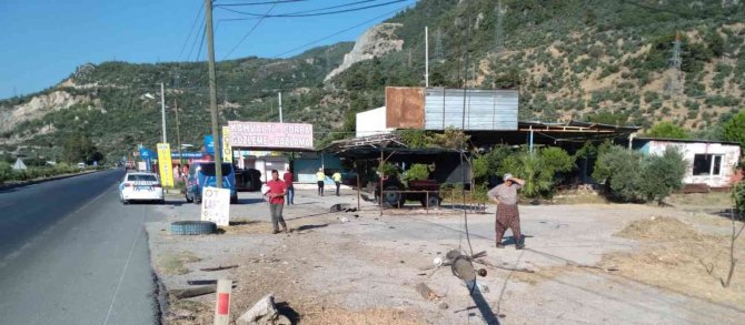Söke’de Otomobil Takla Attı: 1 Yaralı