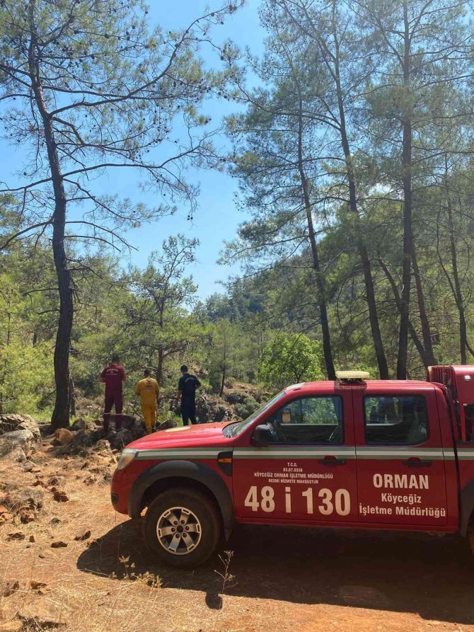 Köyceğiz’de Orman Yangınlarına Karşı Jandarma Devriye Nöbetinde