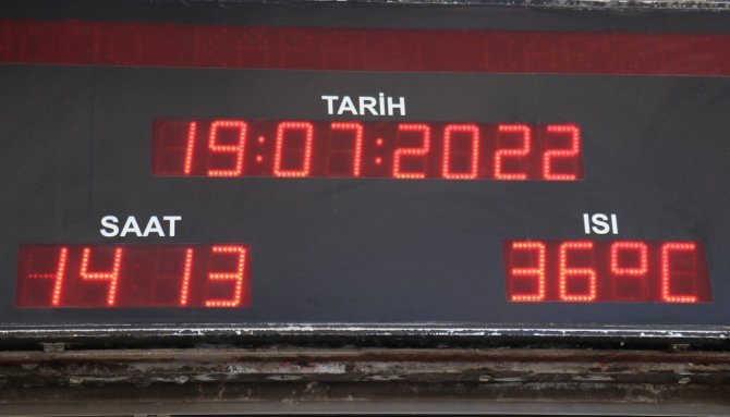 Malatya’da Termometreler 36 Dereceyi Gösterdi