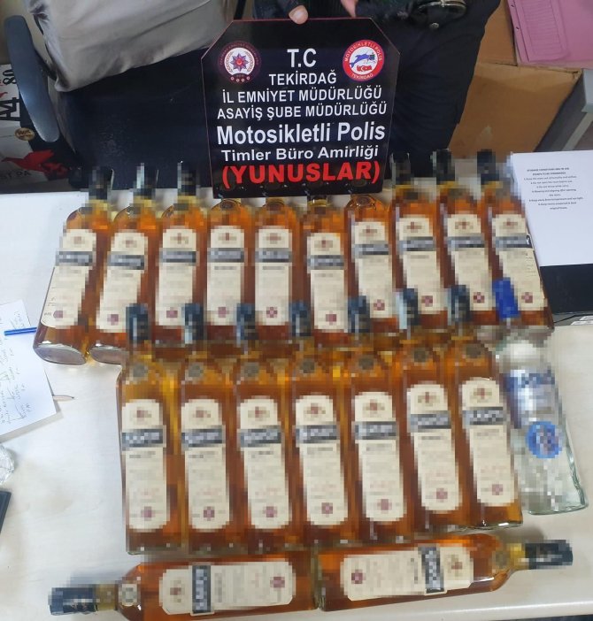 Tekirdağ’da Kaçak İçki, Ruhsatsız Silah Ve Uyuşturucu Ele Geçirildi: 10 Gözaltı