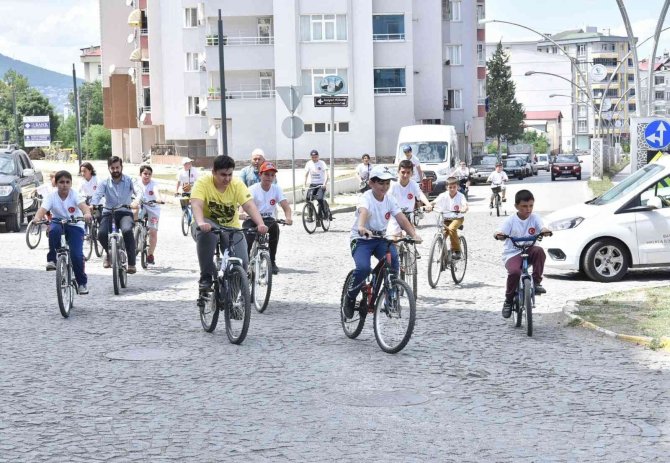 Tekkeköy’de 15 Temmuz Bisiklet Turu