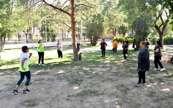 Açık Havada Spor Keyfi Tepebaş’ında