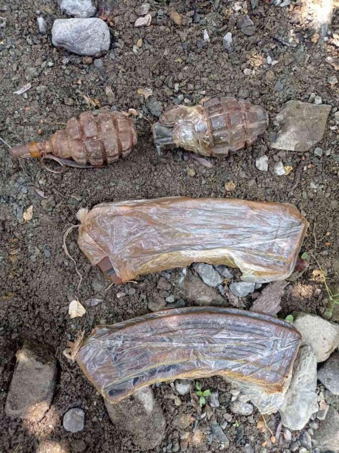 Tunceli’de Mühimmat Ele Geçirildi