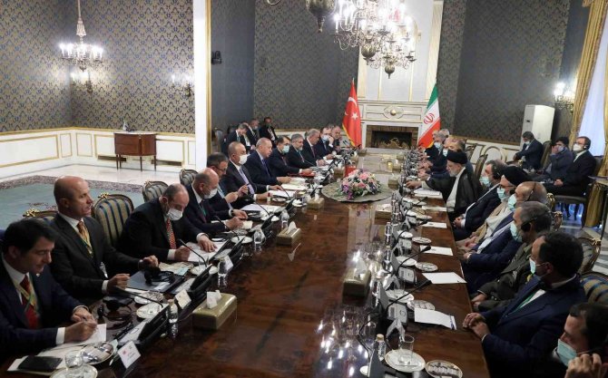 Türkiye-i̇ran Yüksek Düzeyli İ̇şbirliği Konseyi 7’nci Toplantısı Başladı