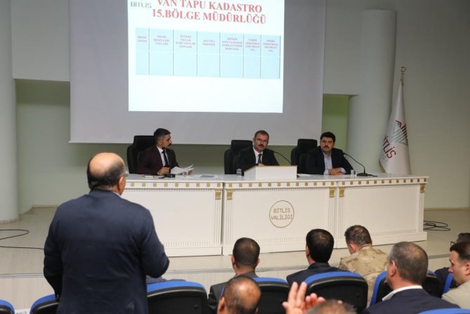 Bitlis’te ‘İ̇l Koordinasyon Kurulu Toplantısı’ Yapıldı