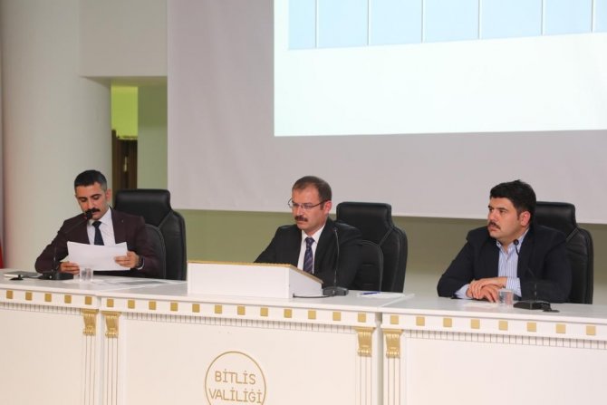 Bitlis’te ‘İ̇l Koordinasyon Kurulu Toplantısı’ Yapıldı