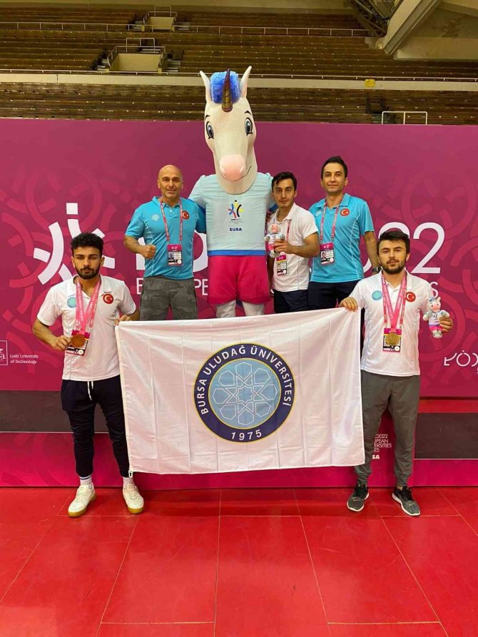 Avrupa Üniversiteler Spor Oyunları’na Buü Damgası