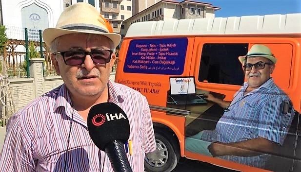 Emlak Hizmetlerini Vatandaşın Ayağına Götürüyor