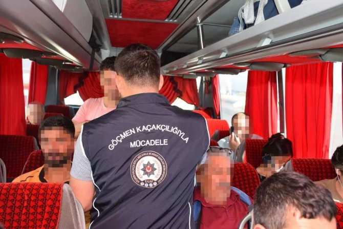 Düzensiz Göçle Mücadeleye Yönelik "Huzur-2022/7" Uygulaması Yapıldı