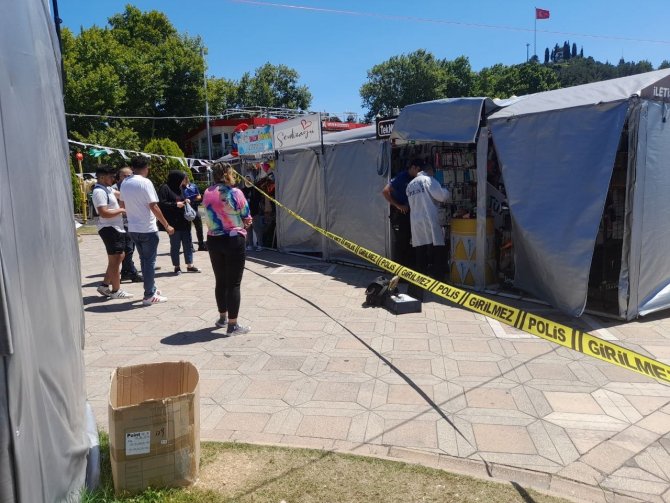 Festival Stantları Soyuldu, Esnaf Belediyeden Önlem Almasını İstedi
