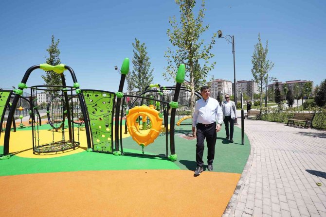Belkıs Millet Bahçesi Halkın Kullanımına Açıldı