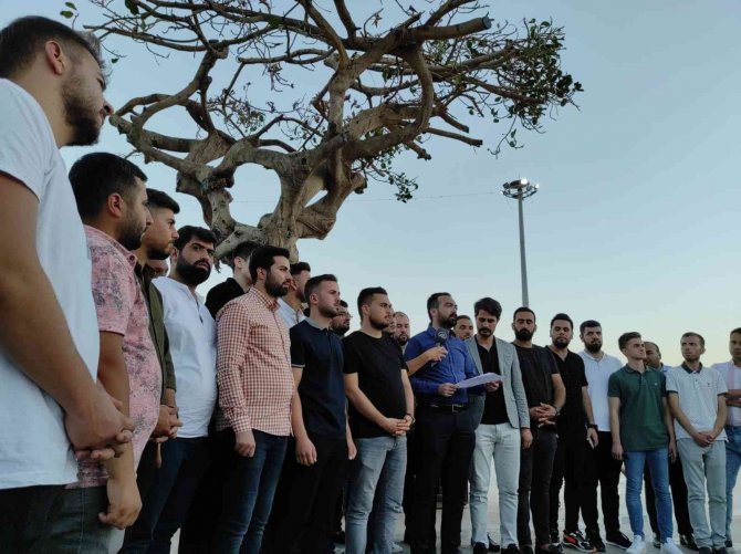 Ak Partili Gençlerden Mersin’deki Ağaç Katliamına Tepki