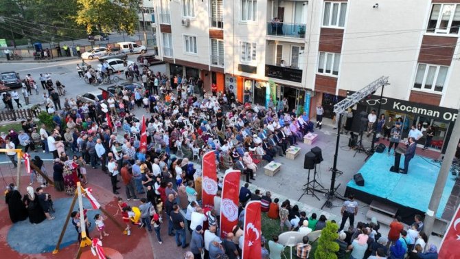 Celal Bey Millet Bahçesi Hizmete Açıldı