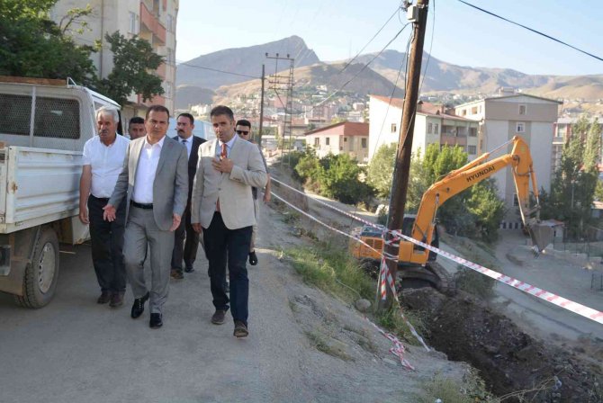 Vali Akbıyık, Belediye Hizmetlerini Denetledi