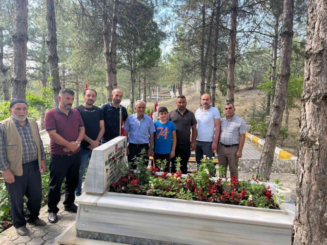 Şehit Kanat’ın Silah Arkadaşlarından Vefa Ziyareti