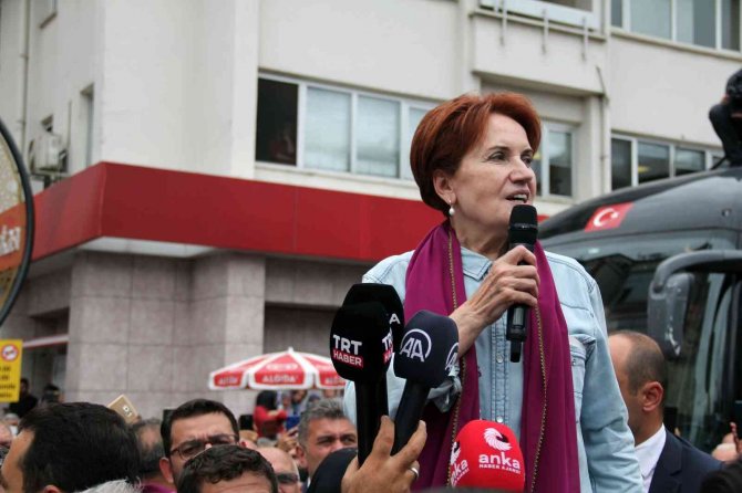 İ̇yi̇ Parti Genel Başkanı Akşener Giresun’da