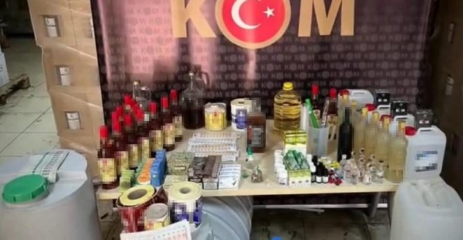 İ̇zmir’deki Sahte İçki Operasyonunda 2 Tutuklama