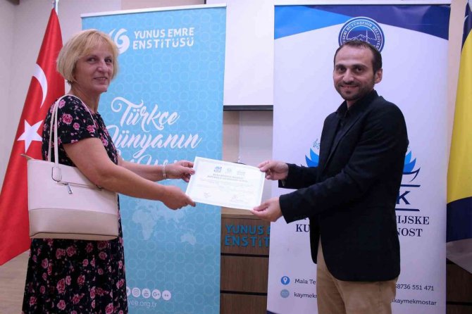 Büyükşehir’den Kardeş Şehir Mostar’da Sergi Ve Sertifika Töreni