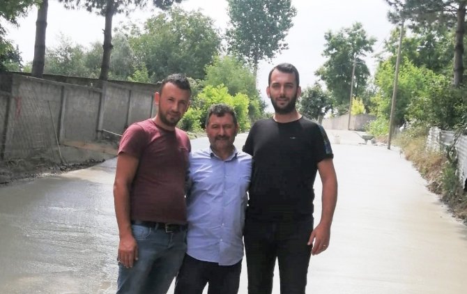 Aktekke’de Beton Yol Sevinci