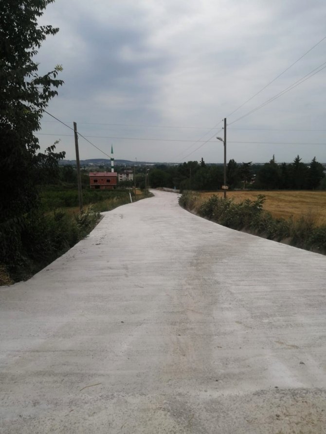 Aktekke’de Beton Yol Sevinci