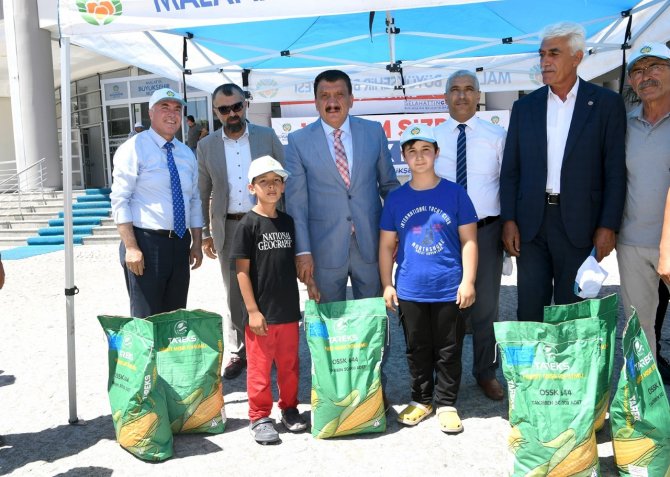 Çiftçilere Silajlık Mısır Tohumu Dağıtıldı