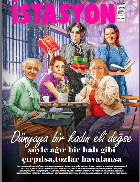 İ̇stasyon, İz Bırakan Kadınları Kapağına Taşıdı