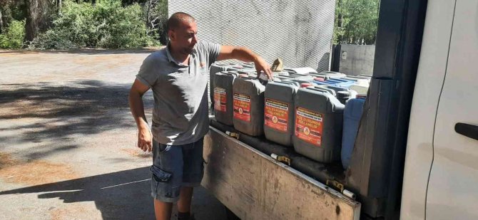 Yangınlara Karşı ‘Su Bidonlu’ Önlem