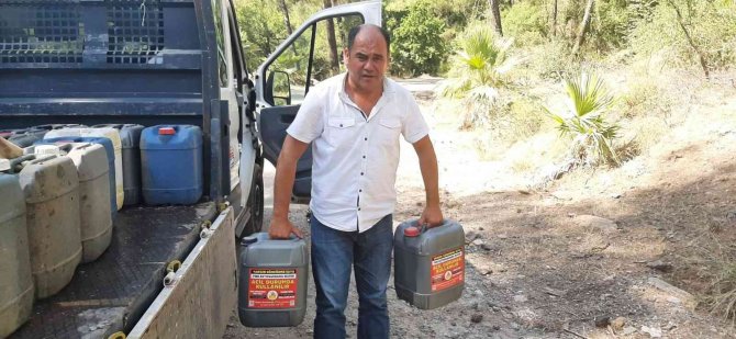 Yangınlara Karşı ‘Su Bidonlu’ Önlem