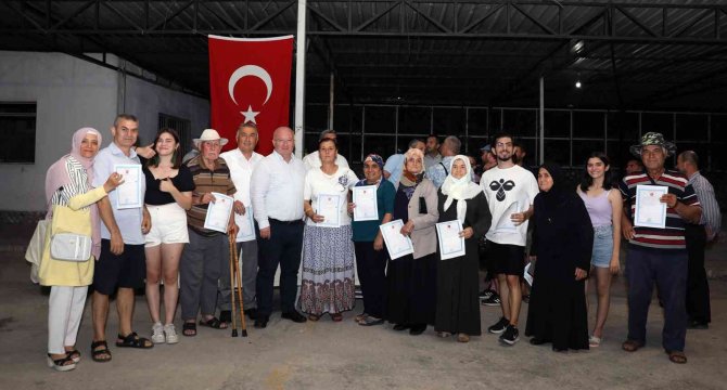 Menteşe Akçaova’da 20 Yıllık İmar Sorunu Çözüldü