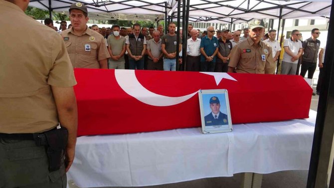 Görev Şehidi Orman Muhafaza Memuru Son Yolcuğuna Uğurlandı