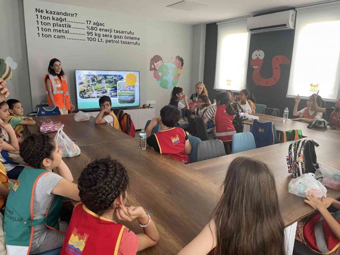 Zeytinburnu’nda İlkokul Öğrencilerine “Sıfır Atık Eğitimi” Verildi