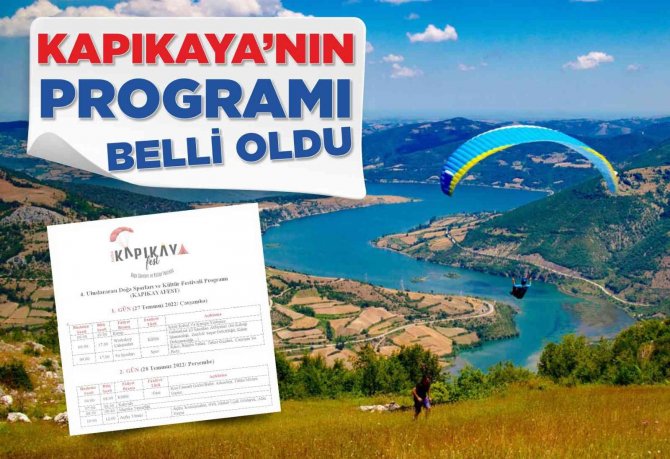 Kapıkayafest 2022’nin Programı Belli Oldu