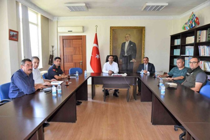 Develi Protokolü, Aslanlı Ev Restorasyonunu Yerinde İncelendi