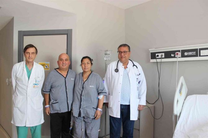 Kanseri Yenen Kadın Eşinin Böbreğiyle De Diyalizden Kurtuldu