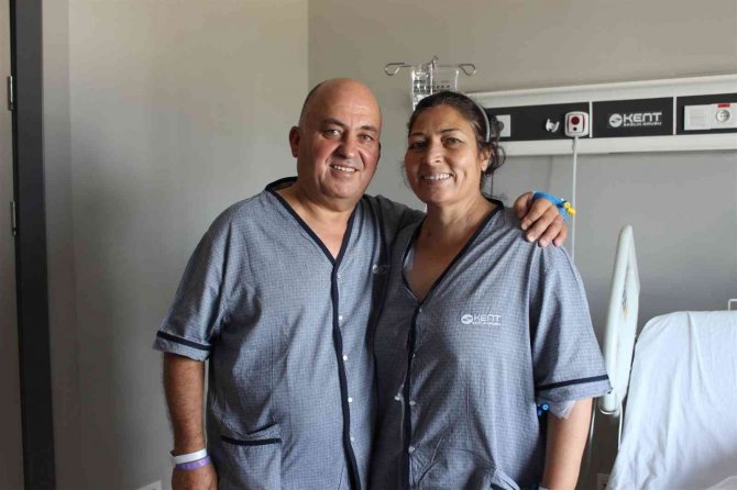 Kanseri Yenen Kadın Eşinin Böbreğiyle De Diyalizden Kurtuldu