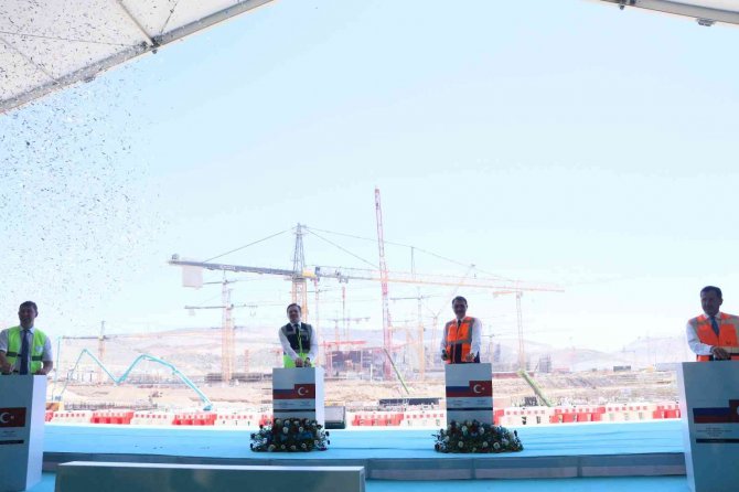 Akkuyu’da Son Reaktörün Temeli Atıldı