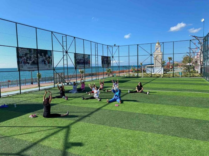 Süleymanpaşalı Kadınlardan Sabah Sporuna Büyük İlgi