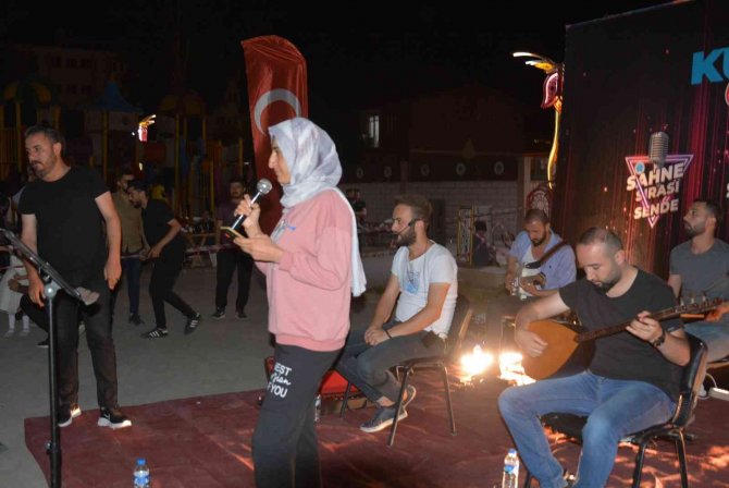 Hakkari’de ‘Sahne Sırası Sende’ Etkinliği