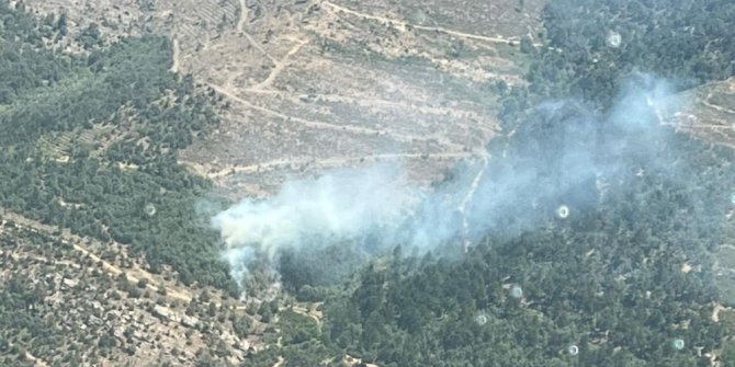 Aliağa’da Otluk Alandaki Yangında 13 Kişi Dumandan Etkilendi