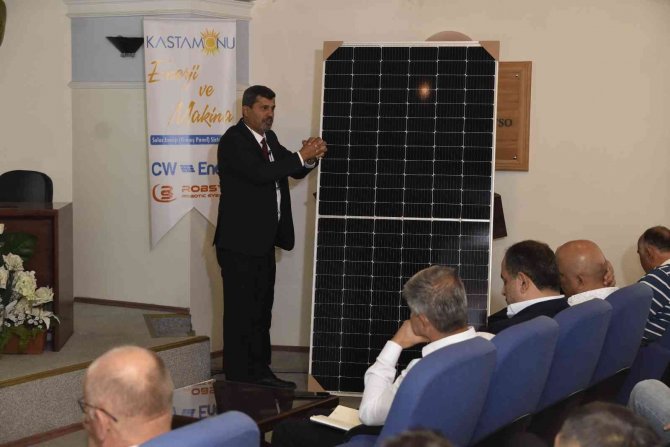 Katso Üyelerine Güneş Enerjisi Anlatıldı