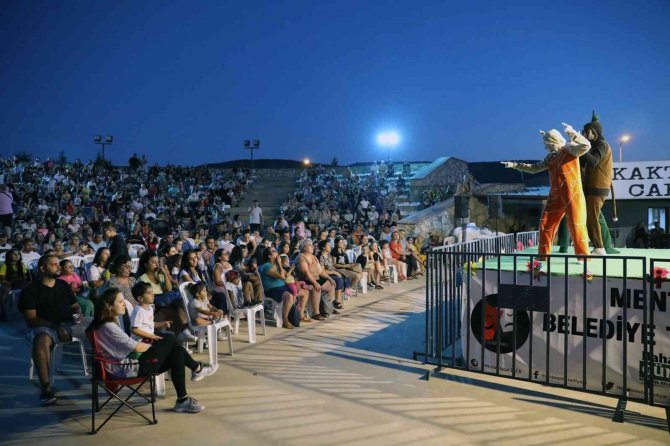 ‘Neşeli Orman’ Menteşe’de Çocukları Eğlendirdi